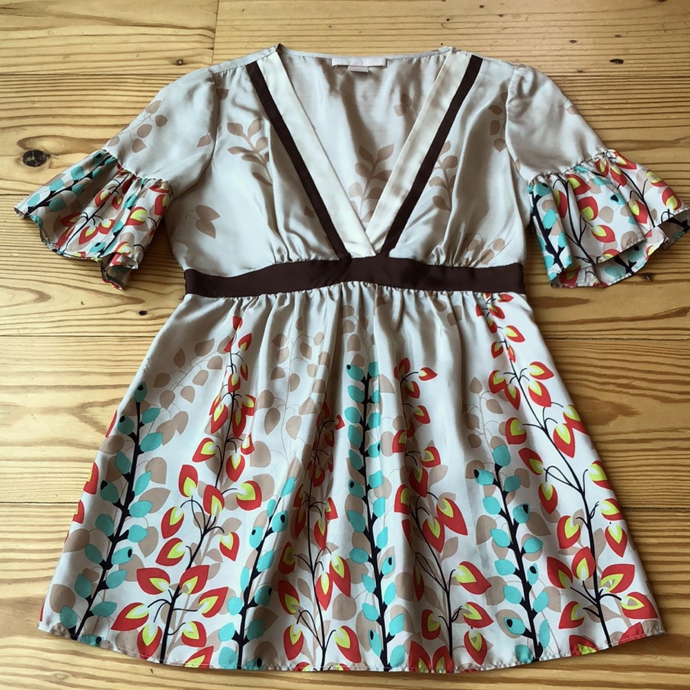 Hype silk top